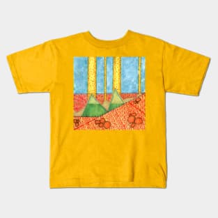 laserbeam mountains Kids T-Shirt